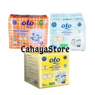 Oto Adult Diapers Popok Dewasa M14/L14/XL12/Popok Lansia OTO ADULT DIAPERS