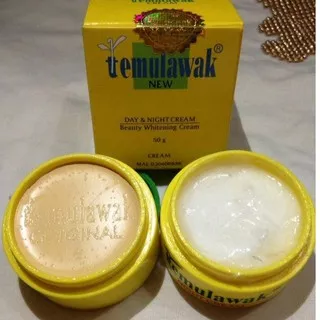 Krim Temulawak Day & Night Original Asli Kosmetik Pemutih Wajah Whitening Cream Temulawak