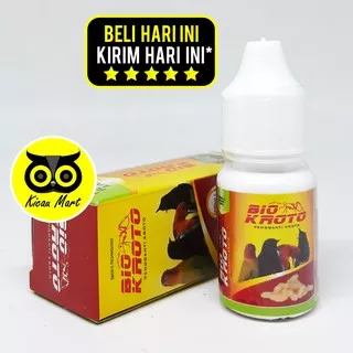 VITAMIN OBAT BURUNG MURAI ANIS KACER CUCAK PLECI BIO KROTO EBOD JAYA PENAMBAH POWER GACOR VBIOKEJ