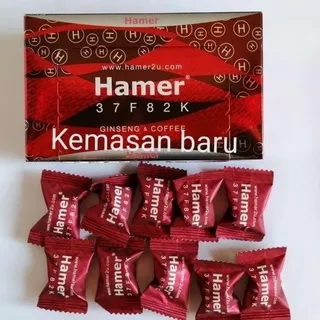 PERMEN HAMER CANDY ASLI ORIGINAL PERMEN STAMINA KUAT PRIA RASA GINSENG