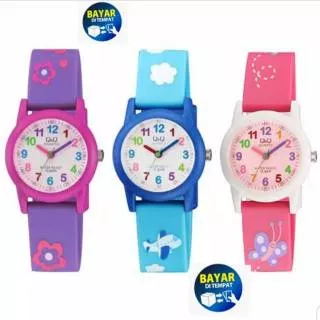 JAM TANGAN WANITA QQ QNQ Q N Q VQ47 MERAH