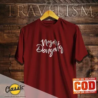 Kaos Outdoor - NEGERI DONGENG / Bukan Eiger / Consina / Rei / Deuter / Osprey