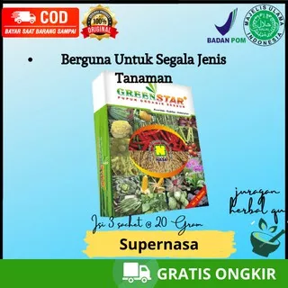 Pupuk Greenstar Nasa Pupuk Serbuk Organik Pupuk Untuk Bunga , Daun, Sayuran, Tumbuhan