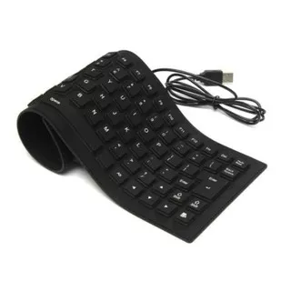 Keyboard wired usb 2.0 flexible mini silicone waterproof tkl for Pc laptop - Keypad membrane usb2.0