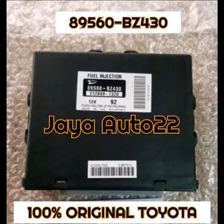 Ecu-Eccu-Engine Control-KOMPUTER Toyota RUSH G-S 2007 2008 2009 2010 2011 2012 2013 89560-BZ430