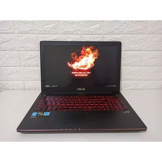 Asus ROG G550JX Core i7 Gen4 Nvidia GTX 950 4GB Laptop GAMING Second Bekas Murah GTX950 950m