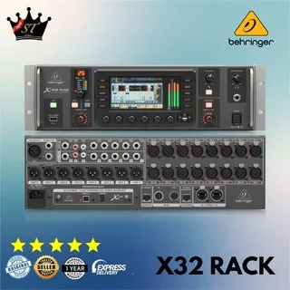 Behringer X32 Rack X-32 X 32 Digital Mixer Mixing Rackmount 40 Input