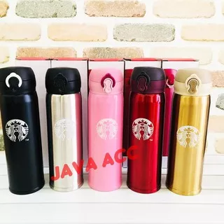 Sangat Nyaman.. KANCING TUMBLER STARBUCKS VACUUM BOTOL THERMOS TERMOS AIR MINUM 500ML