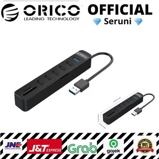 (SERUNI) ORICO TWU32-6AST USB3.0 Hub 6 port with Car Reader