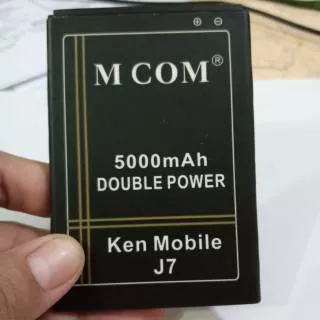 Battery Baterai Mcom Ken Mobile J7 double power 5000mah