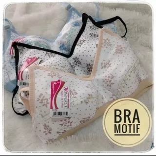 Bra bh remaja tanpa busa tanpa kawat motif termurah | bra bh beauty