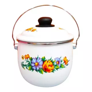 Maspion Panci Periuk Porceline Enamel - 18 cm