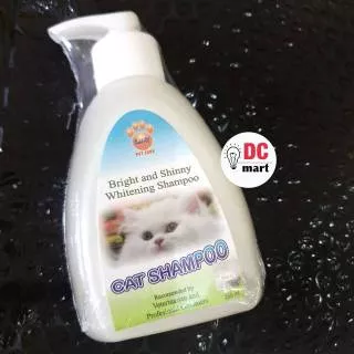 Shampo Hewan BRIGHT and SHINNY WHITENING 250mL / Raid All / PUTIH / Shampoo Kucing Anjing