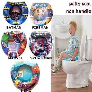 Potty Training Seat Non Handle Dudukan Closet Anak Perempuan dan Laki Laki Dudukan Training Toilet Bayi Potty Trainer