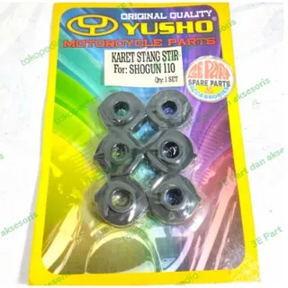 Karet ganjel stang Shogun 110 Set Karet dudukan Stang stir Suzuki Shogun