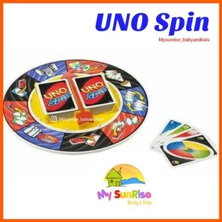 Uno Spin Kartu Uno Card Board Games Family Game