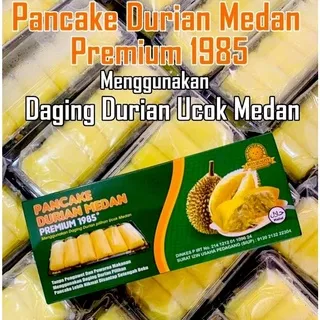 Durian Pancake Ucok Medan Premium 1985 - DURIAN CUP 100gr - Daging Durian Asli Medan