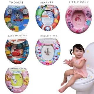 Soft Potty Training Seat With Handle Toilet Seat Anak