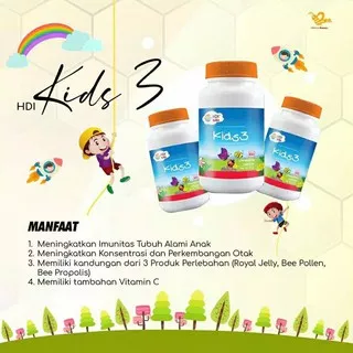 HDI KIDS 3 - suplement untuk anak sehat dan cerdas