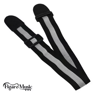 Strap / Tali Gitar - Hitam Abu - Guitar Strap