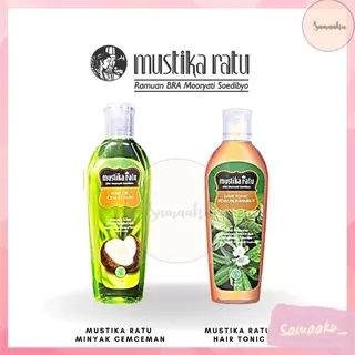 ?Samaaku? Mustika Ratu | HAIR TONIC Penyubur Rambut 75 ml dan 175 ml | Minyak Rambut Cemceman 75 ml dan 175 ml