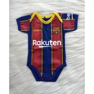 Baby jumpsuit Barcelona home jersey