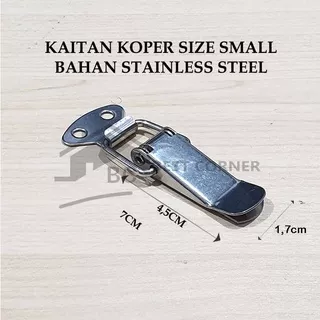 Kaitan Koper Small STAINLESS STEEL / Overval / Kaitan peti