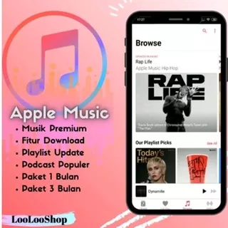 Apple Music 3 BULAN GARANSII