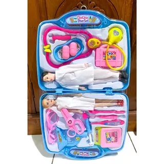 Mainan Anak Dokter Dokteran Set Koper / Dokter Set Rumah Sakit Hospital Lengkap SNI