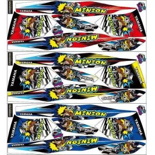 Striping Jupiter Z Burhan VARIASI YAMAHA STICKER MOTOR STIKER