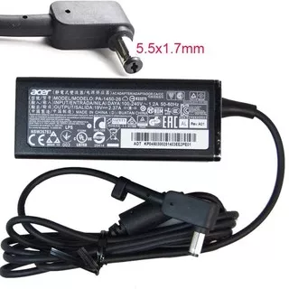 Adaptor Charger Acer Aspire ES 11 ES1-131 ES1-132 A314-32 A315-33 P246 P449 P2410 19V 2.37A ORIGINAL