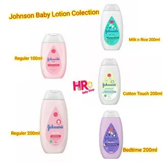 Johnson baby lotion 200ml/ Johnson face and body Lotion 200ml /Johnson baby lotion reguler pink