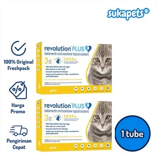 Revolution Plus Gold Cat Obat Kutu Kucing 0.25ml 1 Tube
