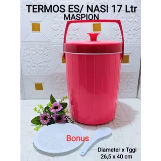 Termos Es / Nasi 14, 17 & 20 Liter Merk Maspion