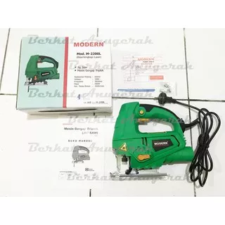 MODERN M-2200L Mesin Jigsaw Gergaji Triplek (Laser) M 2200  L