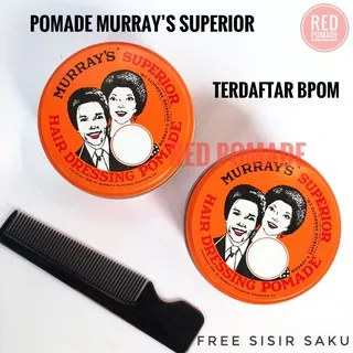 Pomade Murray`s Murrays Superior 3 Oz Heavy Oilbased Oil Based Sudah BPOM + Free Sisir Saku