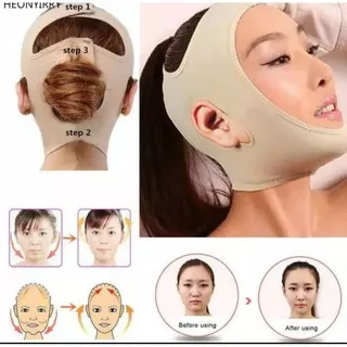 COD 3D V SHAPE OVAL FACE LIFT SLIM BELT SABUK PENIRUS PIPI WAJAH PENGHILANG DOUBLE CHIN KORSET WAJAH