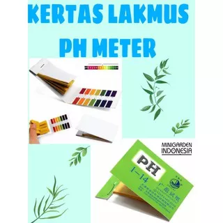 KERTAS LAKMUS Kertas PH Meter 1-14 Alat Ukur Ph Air PH Tester Test Strips Paper Litmus 80 STRIPS