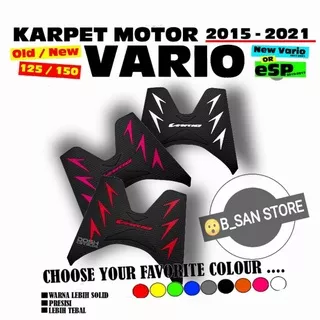 Karpet Vario 125-Karpet Vario 150-Karpet Motor-Vario 125-Karpet Motor -Vario 150- Step floor Vario.