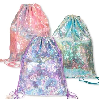 W! Accessories Ransel Serut / Backpack Star Ungu 55090200