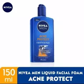 Nivea Men Acne Protect liquid facial foam 150ml