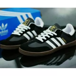 Adidas Samba Hitam Basic Line