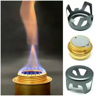 Kompor Portable burner spirtus Bahan Bakar Alkohol kompor burner stove camping