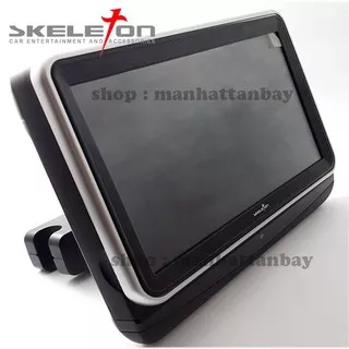 Clip On Monitor Headrest DVD Player Car Headrest DVD Player Touch Screen 10 inch Skeleton LQVQI