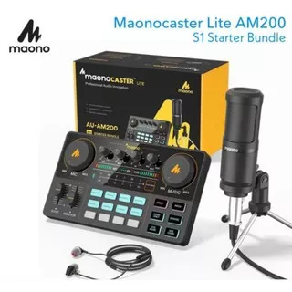 MAONO CASTER AU-AM200 PORTABLE ALL IN ONE PODCAST PRODUCTION STUDIO
