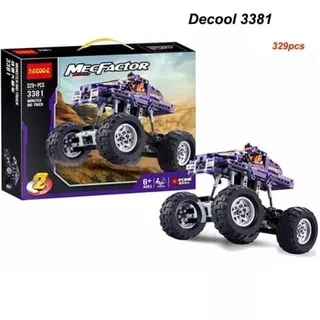 Brick Decool 3381 Technic 2in1 Monster Big Truck 329pcs