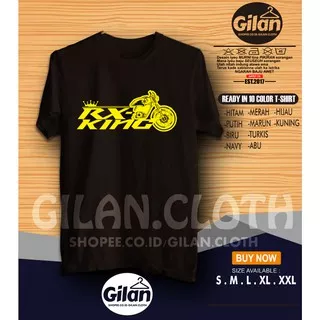 Kaos BAJU Motor Yamaha RX King Design V 2 KAOS OTOMOTIF RACING GILAN CLOTH