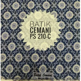 Kain Batik Cemani Katun Tebal Lebar 110cm