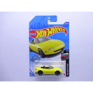 Hot Wheels 91 Mazda MX-5 Miata Kuning Polos