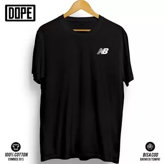 Kaos New Balance NB Premium Branded Tee Baju Atasan Pria Wanita Tshirt Cotton Combed 30s Murah V2